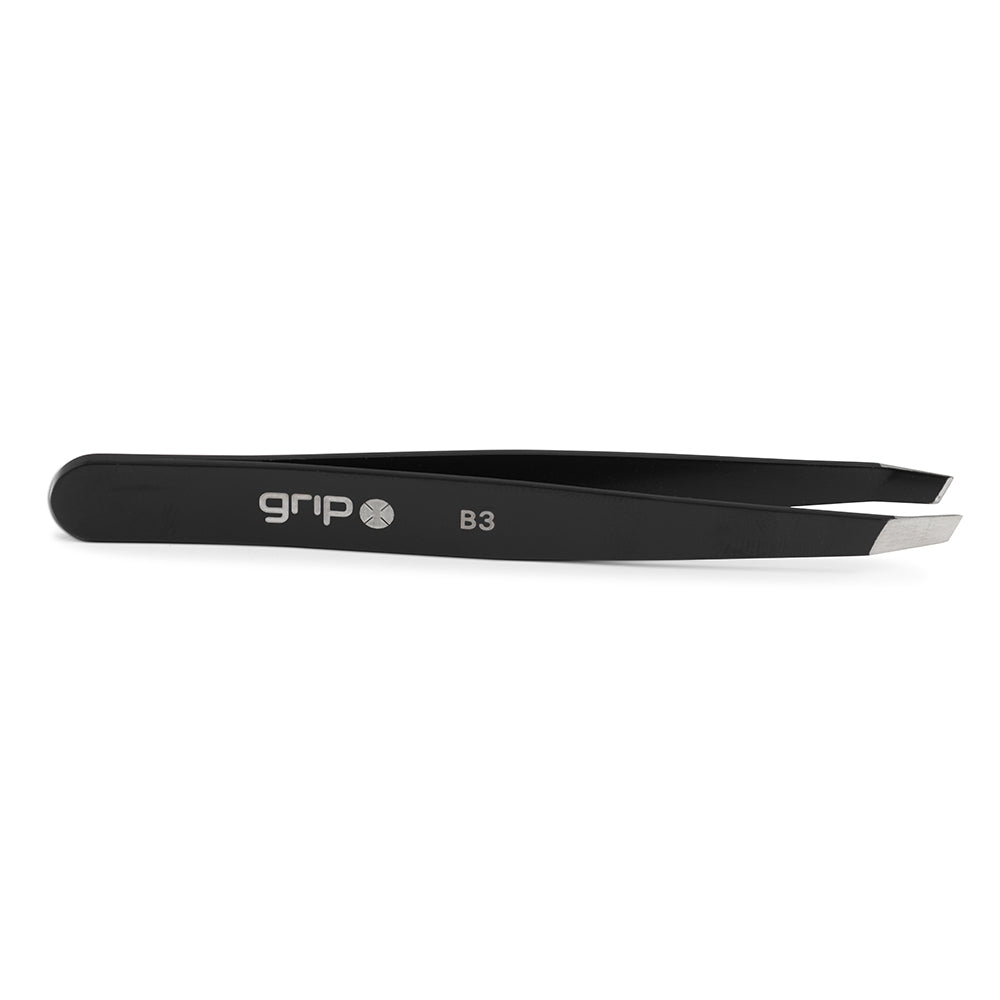 GRIP® Precision Tweezer 3-Pack- Matte Black