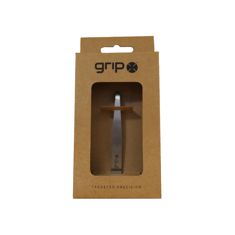 GRIP® Tweezer Slanted Tip Stainless Steel