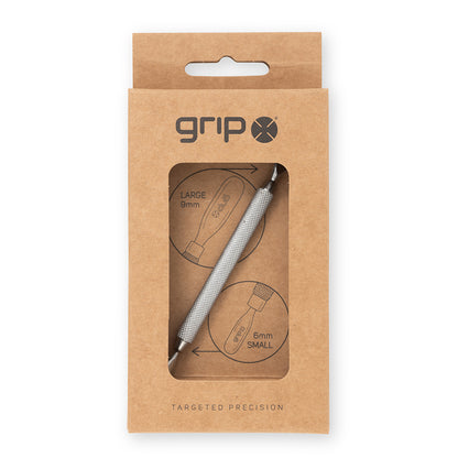 GRIP® Cuticle Pusher Double Ended Stainless Steel