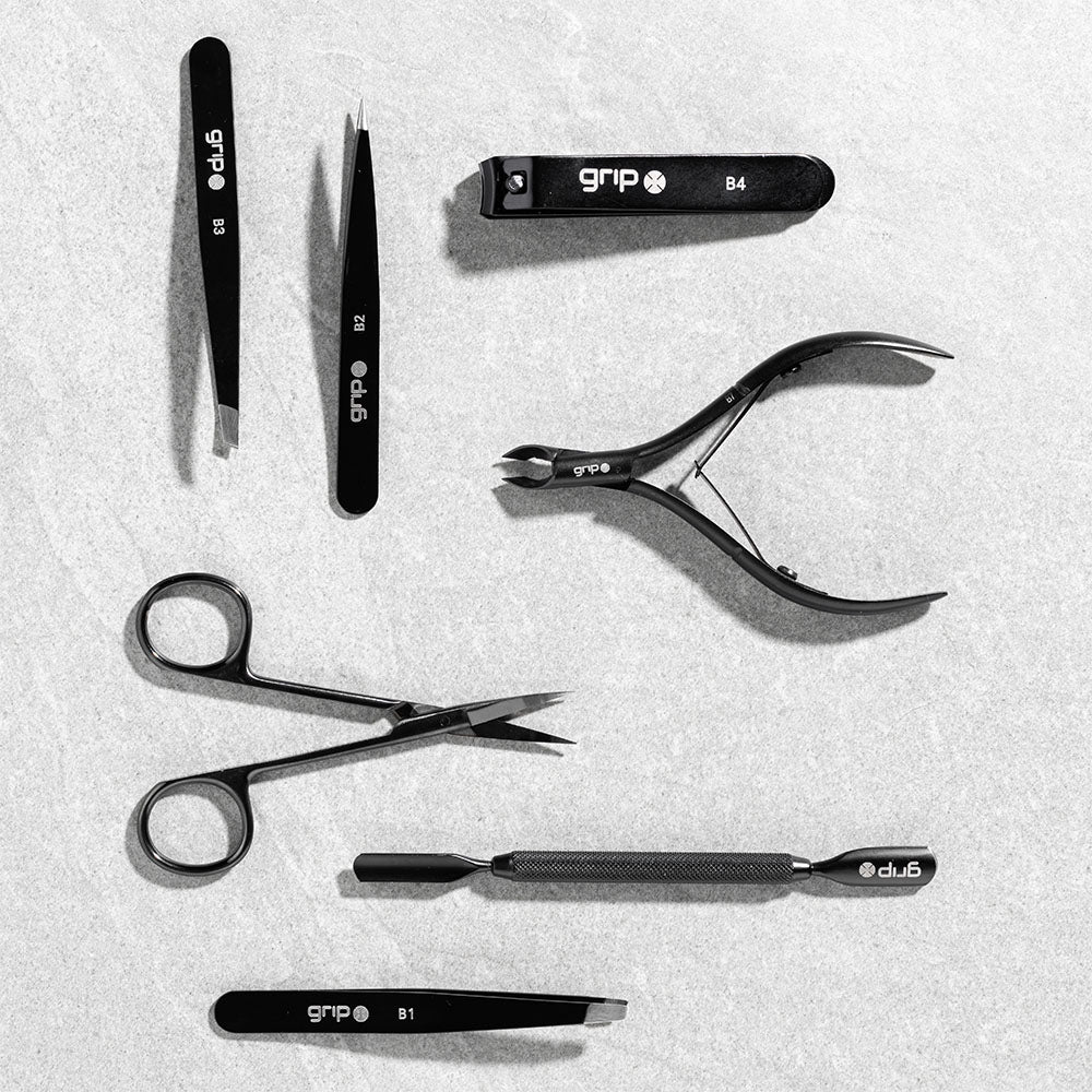 GRIP® Tweezer Claw Slanted Tip Matte Black MB3
