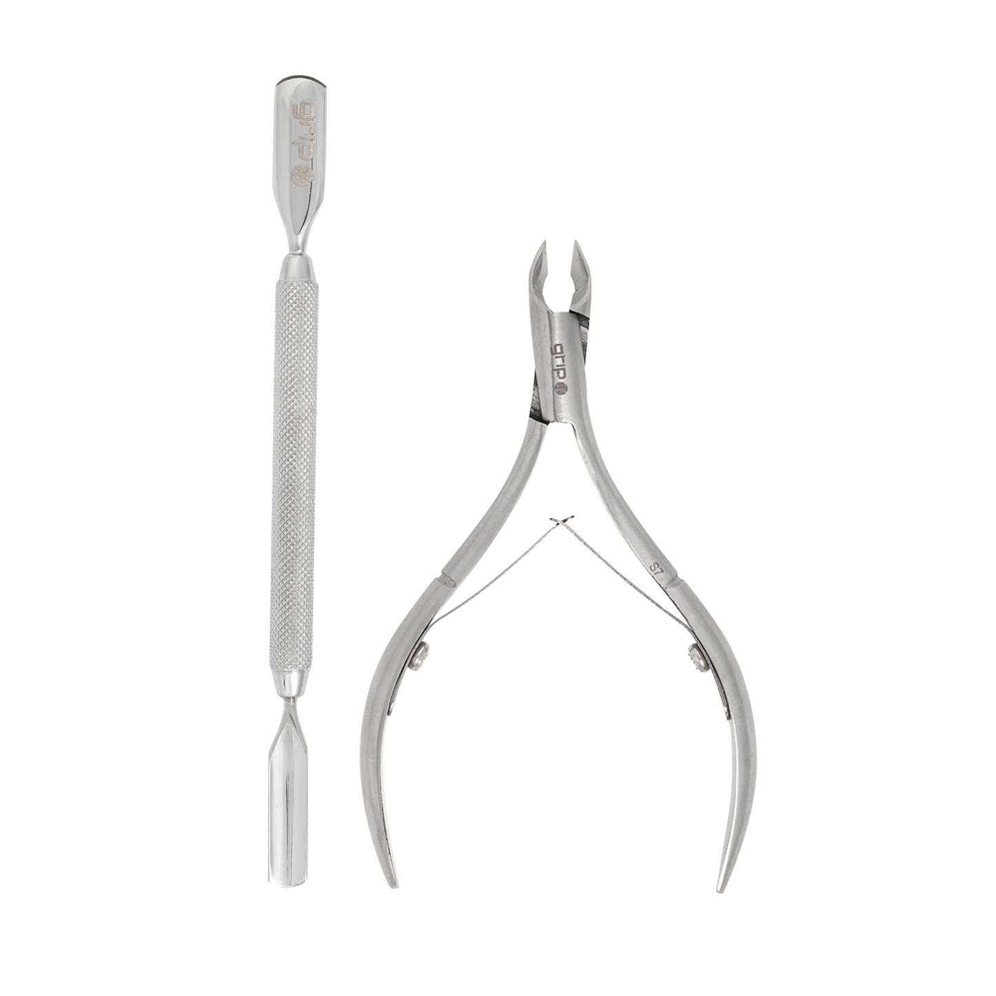 GRIP® Cuticle Duo - Stainless Steel