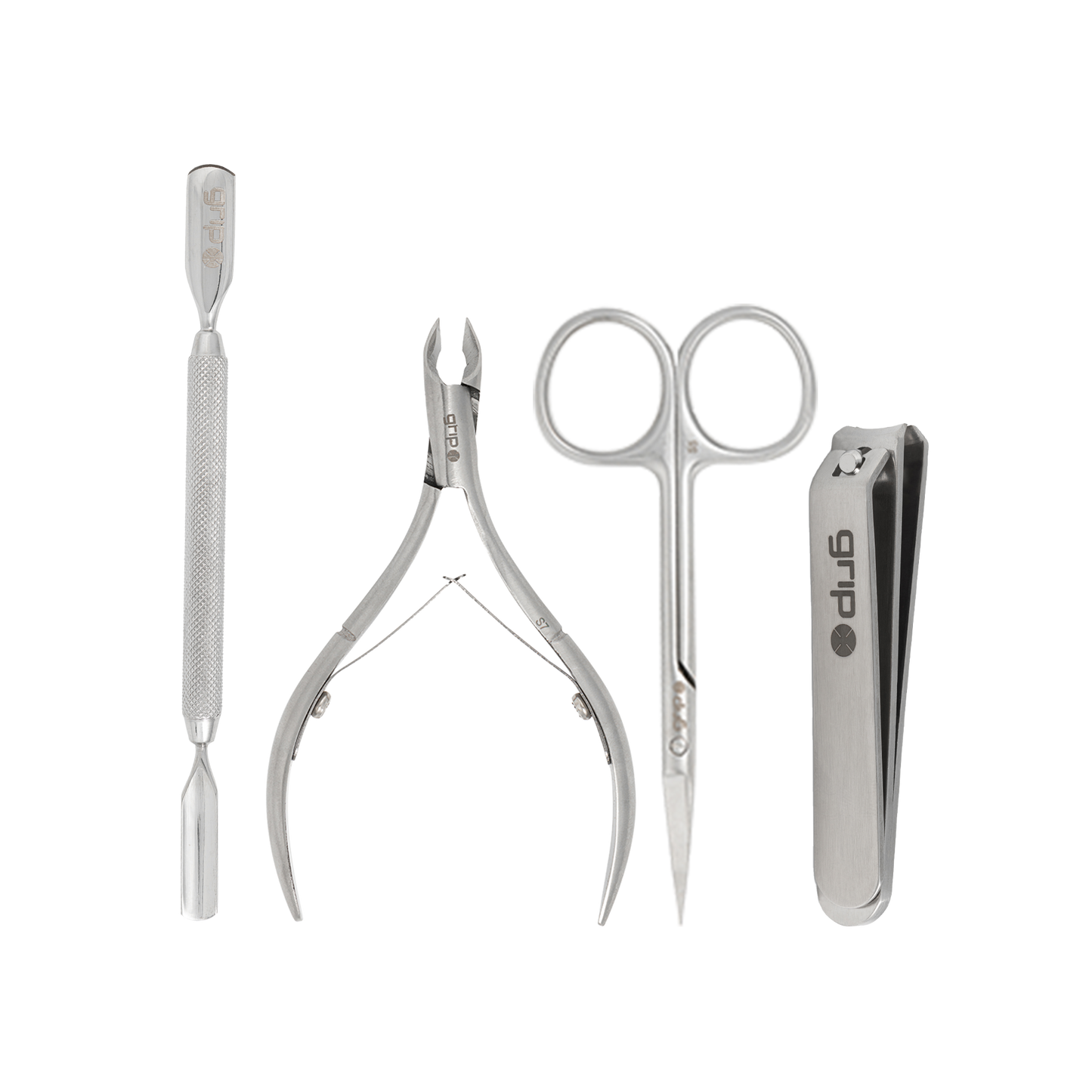 GRIP® Essential Manicure Kit - Stainless Steel